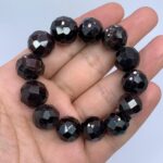 Lustrous Red Almandine Garnet Beads Bracelet