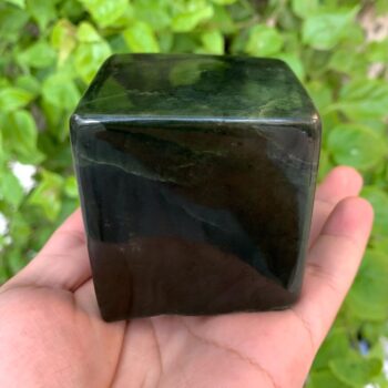 830g Beautiful Quality Nephrite Jade Cubic, Green Nephrite Jade Cubic, Jade Cubic, Nephrite Cubic, Nephrite Jade Cubic, Nephrite Jade Stone