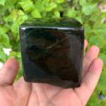 830g Beautiful Quality Nephrite Jade Cubic
