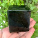 535g Best Quality Nephrite Jade Cubic