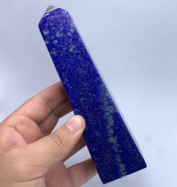 650g Beautiful Lapis Lazuli Tower, Lapis Tower, Lapis Lazuli Tower, Lapis Point, Lapis Lazuli Obelisk, Blue Lapis Tower, Lapis Lazuli Towers
