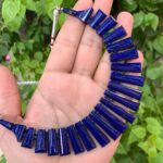 AAA Quality Lapis Lazuli Necklace With Earrings