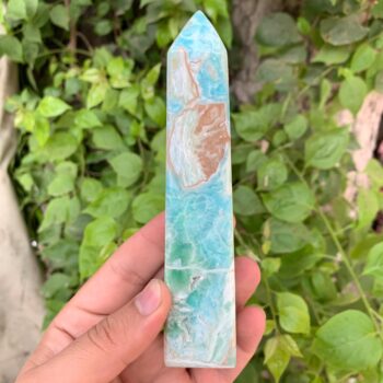 250g Beautiful Caribbean Calcite Tower
