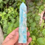 250g Beautiful Caribbean Calcite Tower