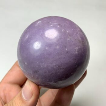 407g, Beautiful Pink Lepidolite Sphere, Lepidolite Sphere, Lepidolite Crystal Sphere, Lepidolite Crystal Ball, Pink Lepidolite, Lepidolite