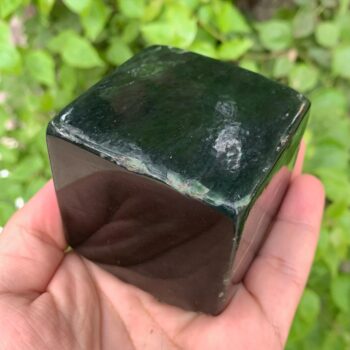 672g Beautiful Green Nephrite Jade Cubic, Nephrite Cubic, Nephrite Green Cubic, Nephrite Jade Cubic, Nephrite Stone Cubic, Nephrite Jade
