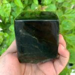 1.12 Kg Beautiful Quality Nephrite Jade Cubic