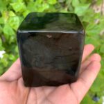 830g Beautiful Quality Nephrite Jade Cubic
