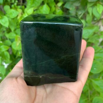 975g Top Quality Nephrite Jade Cubic, Green Nephrite Jade Cubic, Jade Cubic, Nephrite Cubic, Nephrite Jade Cubic, Nephrite Jade Stone Cubic