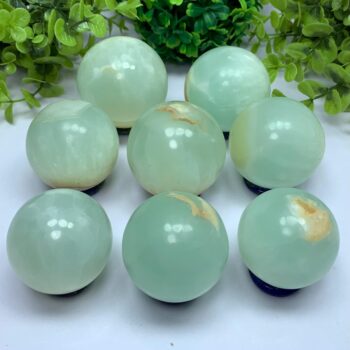 Beautiful Blue Caribbean Calcite Sphere