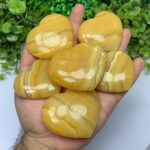 Beautiful Best Quality Orange Calcite Heart