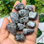 190g Beautiful Rainbow Larvikite Tumble Stone