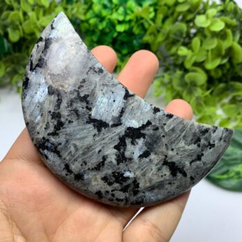 180g Best Quality Rainbow Larvikite Moon, Larvikite Stone Moon, Larvikite Stone, Larvikite Crystal Moon, Polished Larvikite Moon, Larvikite