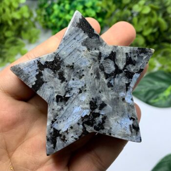 135g Top Quality Rainbow Larvikite Star, Larvikite Stone Star, Larvikite Stone, Larvikite Crystal Star, Polished Larvikite Star, Larvikite