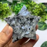 138g Top Quality Rainbow Larvikite Star
