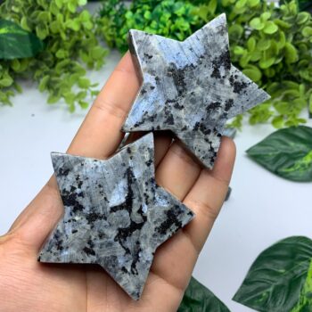 Top Quality Rainbow Larvikite Star, Larvikite Stone Star, Larvikite Stone, Larvikite Crystal Star, Polished Larvikite Star, Larvikite Stars