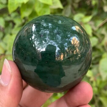 293g Best Quality Green Nephrite Jade, Nephrite Jade, Nephrite Sphere, Nephrite Jade Sphere, Jade Sphere, Nephrite Ball, Nephrite Jade Ball