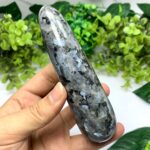 245g Beautiful Rainbow Larvikite Wand