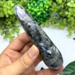 168g Beautiful Rainbow Larvikite Wand