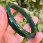 Best Quality Beautiful Green Nephrite Jade Bangle