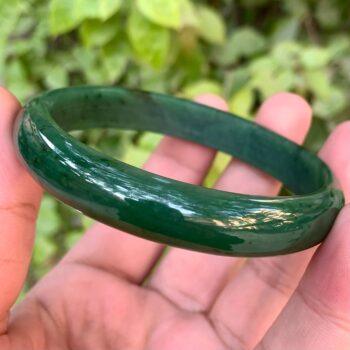 Best Quality Beautiful Green Nephrite Jade Bangle, Nephrite Jade Bangle, Jade Bangle, Nephrite Bangle, Jade Stone Bangle, Nephrite Jade
