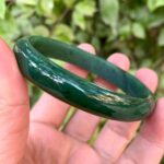 Best Quality Beautiful Green Nephrite Jade Bangle