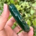 AAA Quality Beautiful Green Nephrite Jade Bangle