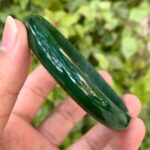 Best Quality Beautiful Green Nephrite Jade Bangle