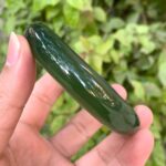 Beautiful Best Quality Green Transparent Serpentine Bangle
