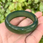 Best Quality Small Green Transparent Serpentine Bangle
