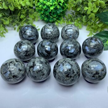 Beautiful Rainbow Larvikite Sphere, Larvikite Sphere, Larvikite Ball, Larvikite Stone Sphere, Blue Larvikite, Larvikite, Larvikite Spheres