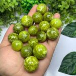 Best Quality Small Green Serpentine Sphere