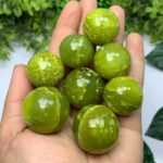 Best Quality Small Green Serpentine Sphere