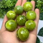 Best Quality Small Green Serpentine Sphere