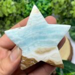 115g Beautiful Caribbean Calcite Star