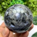 370g Best Quality Rainbow Grey Larvikite Sphere