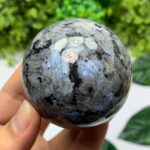 310g Best Quality Rainbow Grey Larvikite Sphere
