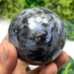 390g Best Quality Rainbow Grey Larvikite Sphere