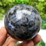 390g Best Quality Rainbow Grey Larvikite Sphere