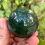 185g Beautiful Green Nephrite Jade