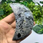 180g Best Quality Rainbow Larvikite Moon