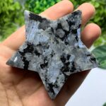 135g Top Quality Rainbow Larvikite Star