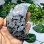 165g Beautiful Rainbow Larvikite Moon