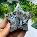 145g Top Quality Rainbow Larvikite Star