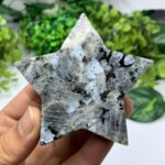 145g Top Quality Rainbow Larvikite Star