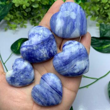 Beautiful Blue Afghanite Heart, Afghanite Stone Heart, Blue Afghanite Hearts, Blue Afghanite, Afghanite Crystal Hearts, Blue Afghanite Heart