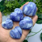 Beautiful Blue Afghanite Heart