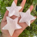 Beautiful UV-Reactive Pink Mangano Calcite Star