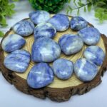 Beautiful Blue Afghanite Pear Shape Palm