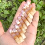 Beautiful Pink Aragonite Point